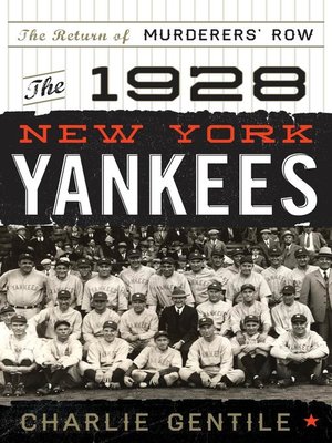 cover image of The 1928 New York Yankees